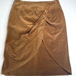 Vintage Sao‎ Paulo Knee Length in Cognac Size 4